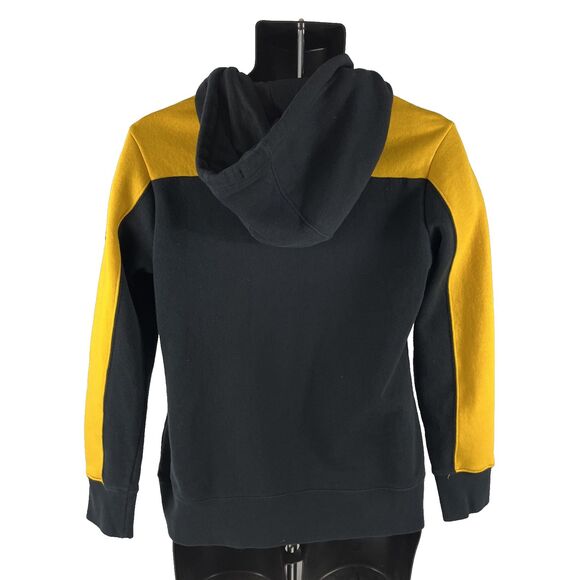 Mens Fanatics Pittsburgh Penguins Hoodie Sweatshirt Sz S Black Yellow - Picture 5 of 9